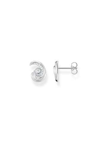 Thomas Sabo Ohrstecker in silber, weiß