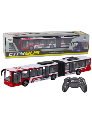 Wisam Ferngesteuerter RC-Stadtbus in Rot und Weiß