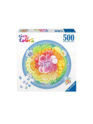Ravensburger Puzzle 500 Teile Circle of Colors Poke Bowl Ab 12 Jahre in bunt
