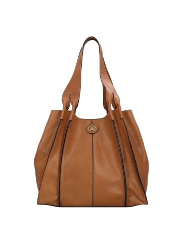 The Bridge Claudia Shopper Tasche Leder 45 cm in biscotto