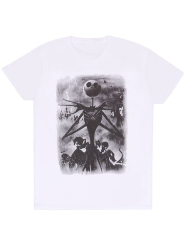 Nightmare Before Christmas T-Shirt "Stormy Skies T-Shirt" in Weiß