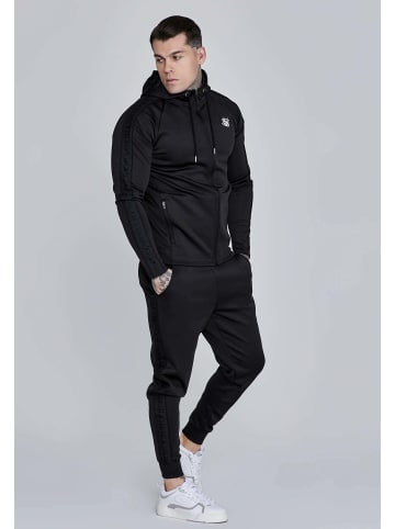 SikSilk Kleidungsset Hoodie And Joggers Set in Black
