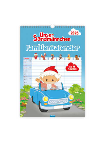 Trötsch Kalender - Trötsch Unser Sandmännchen XL-Familienplaner Familienkalen