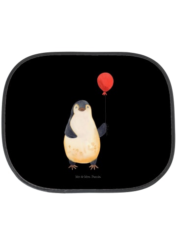 Mr. & Mrs. Panda Sonnenblende Pinguin Luftballon ohne Spruch in Schwarz