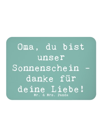 Mr. & Mrs. Panda Whiteboardmagnet Spruch Oma Sonnenschein mit Sp... in Meeresbrise