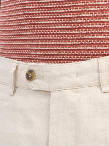 Nils Sundström Leinenhose Nielson in beige