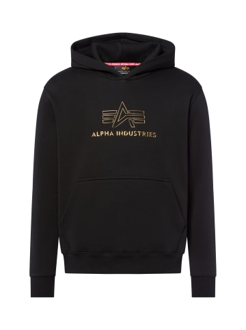 Alpha Industries Kapuzenpullover in schwarz - 0001