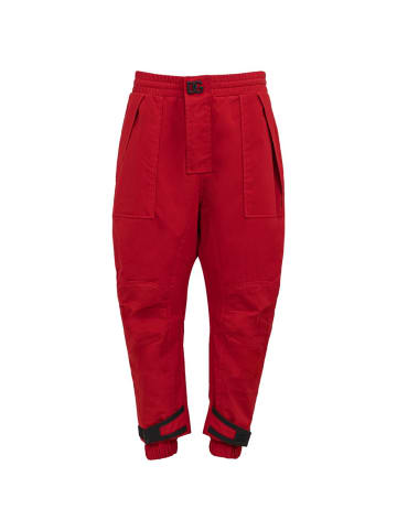 Dolce & Gabbana Rot Polyamid Athletik Hose