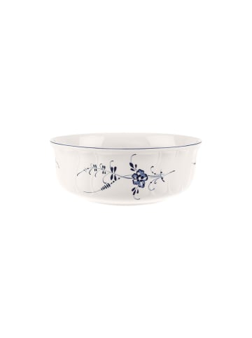 Villeroy & Boch Schüssel Vieux Luxembourg in Weiß-Blau ø 21,4 cm in weiß-blau