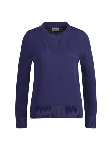 Gant Strickpullover in Blau (Dusty Navy)