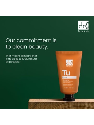 Dr Botanicals Kurkuma Superfood Wiederherstellende Behandlungsmaske 2 - 60ml