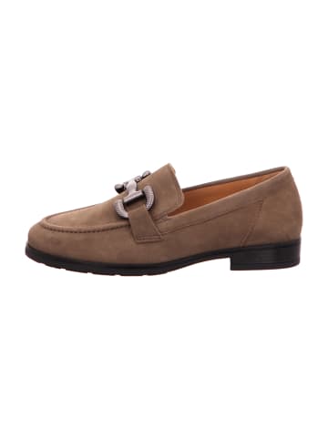 Gabor Mokassin Slipper in Braun