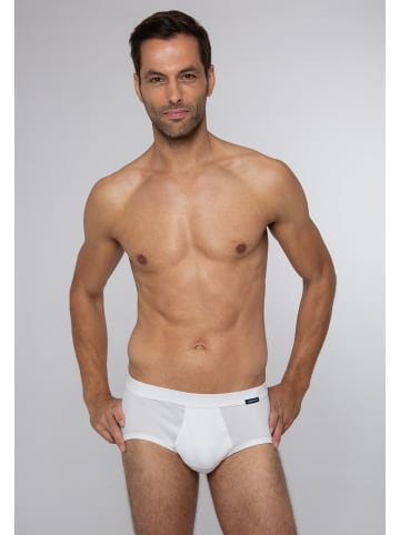 Ammann Slip / Unterhose Cotton Feinripp in Weiß