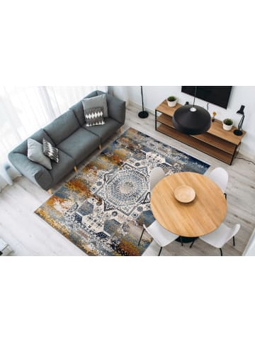 Kayoom Teppich Freida in Multi / Blau