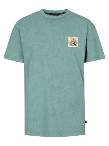 Petrol Industries Jersey T-Shirt Pitaya in Grün