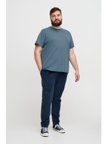 BLEND T-Shirt BHBT Big & Tall in Blau