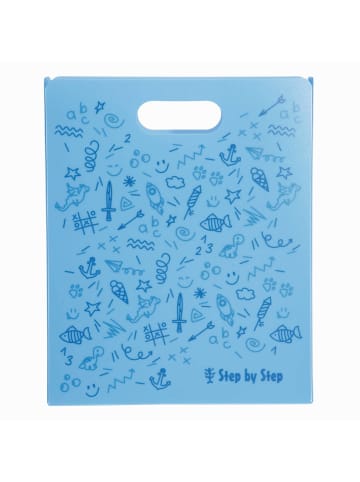 Step by Step Step by Step Heftbox mit Tragegriff, Blau