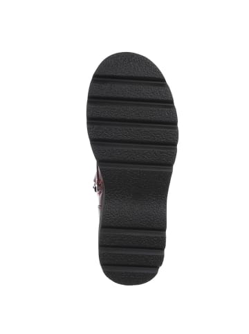 Ital-Design High Heel in Weinrot