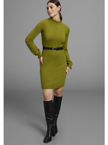 Laura Scott Strickkleid in avocado