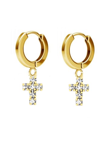 schmuck23 Gold-Creolen 0,3 cm x 1,2 cm