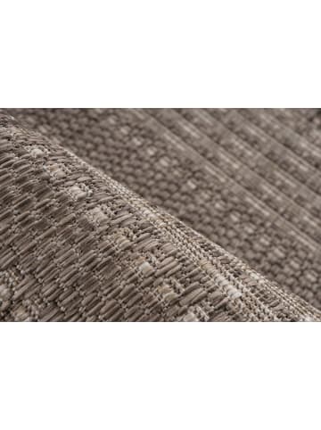 Kayoom Kayoom Neu 2026 Wohnzimmer Kurzflor Teppich Nibru 125 taupe in taupe