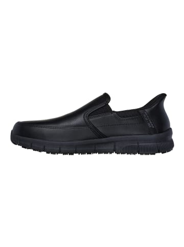 Skechers Sicherheitshalbschuh NAMPA - BROXTIN SLIP-INS BLK in schwarz