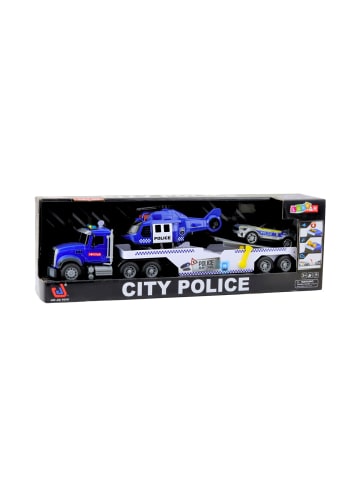 Wisam® Polizeiwagen, Hubschrauber, Auto, Polizeiauto, Lichter
