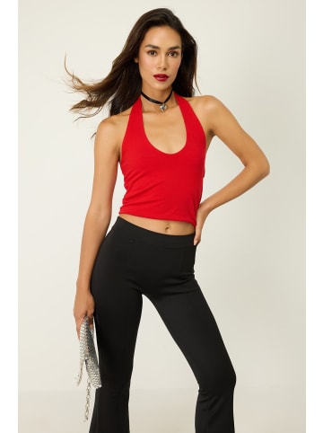 NO MATTER WHAT Crop Top in Red