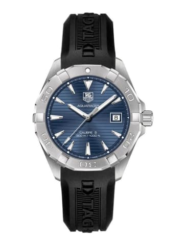 Tag Heuer Aquaracer 300M Uhr silber blau WAY2112.FT8021