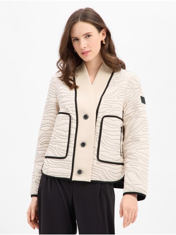 MARC CAIN SPORTS Jacke in beige schwarz