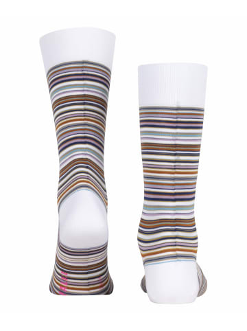 Falke Socken Microblock in White-mix