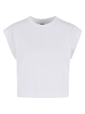 Urban Classics Cropped Tee in white