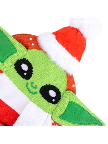 Cerda Weihnachtsmütze Star Wars Grogu 3D-Ohren in Rot