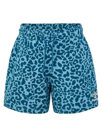 Hummel Verstellbare Taille Kurze Hose Hmlflowy Mädchen in BLUE CORAL