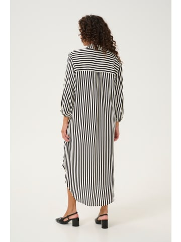 CULTURE Kleid CUdenia Loose fit in Salute/White Stripe