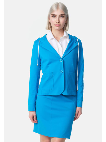 PM SELECTED Blazer mit Kapuze in Blau