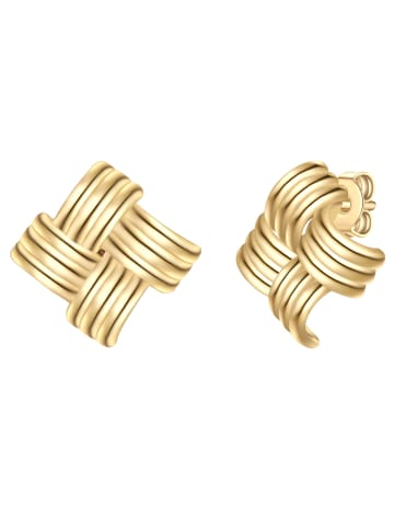Yokoamii Ohrringe aus Metall-Legierung in gelbgold