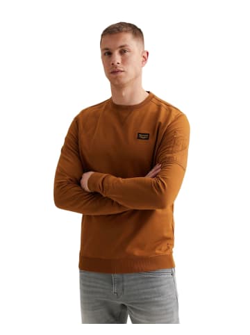 PME Legend Sweatshirt CREWNECK AMERICAN CLASSIC in Braun