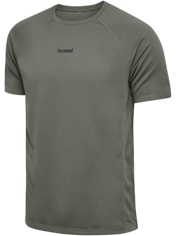 Hummel T-Shirt Raglanärmel Hmlmomentum Multisport Herren in CASTOR GRAY