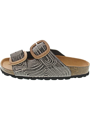 Verbenas Ruth Lato Metal Pantolette Grau