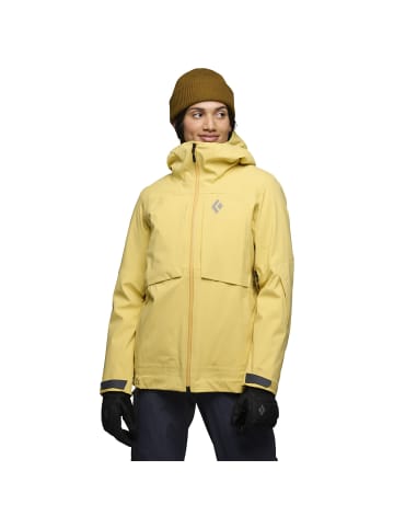 Black Diamond W FACTOR SHELL JACKET in Gelb