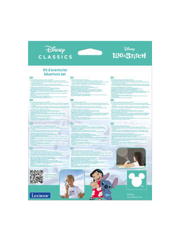 LEXIBOOK® Disney Stitch Abenteuer-Set mit Walkie-Talkies & Taschenlampe