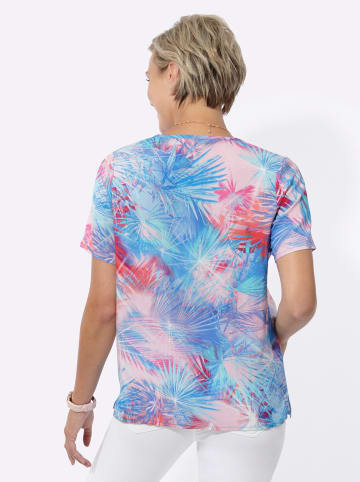 WITT WEIDEN Bluse in aqua-blaugrün-bedruckt