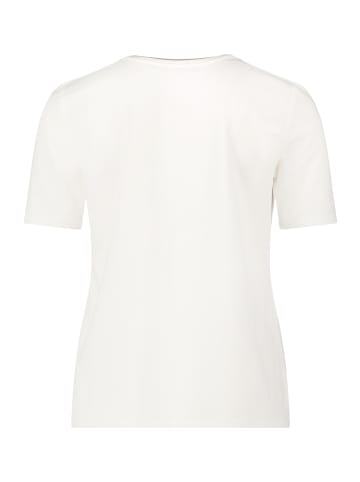 Betty Barclay Basic Shirt mit Placement in Patch Cream/Silver