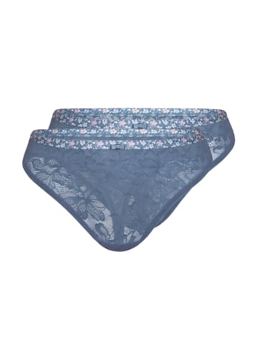 Sassa String 2 er Pack in deep sea