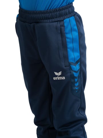 erima Kinder Six Wings Trainingshose in new navy/new royal