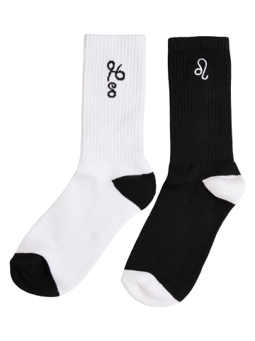 Urban Classics Socken in black/white leo