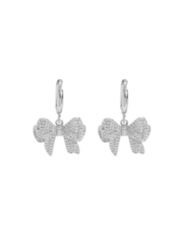 CALA ROSE Ohrring FESTIVE BOW in Silber