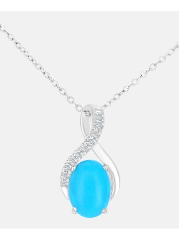 Diamant L'éternel Halskette mit Anhänger aus 375 Weißgold mit Diamant