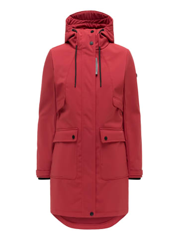 Navahoo Softshellmantel Morgennebel 14 in Velvet Red